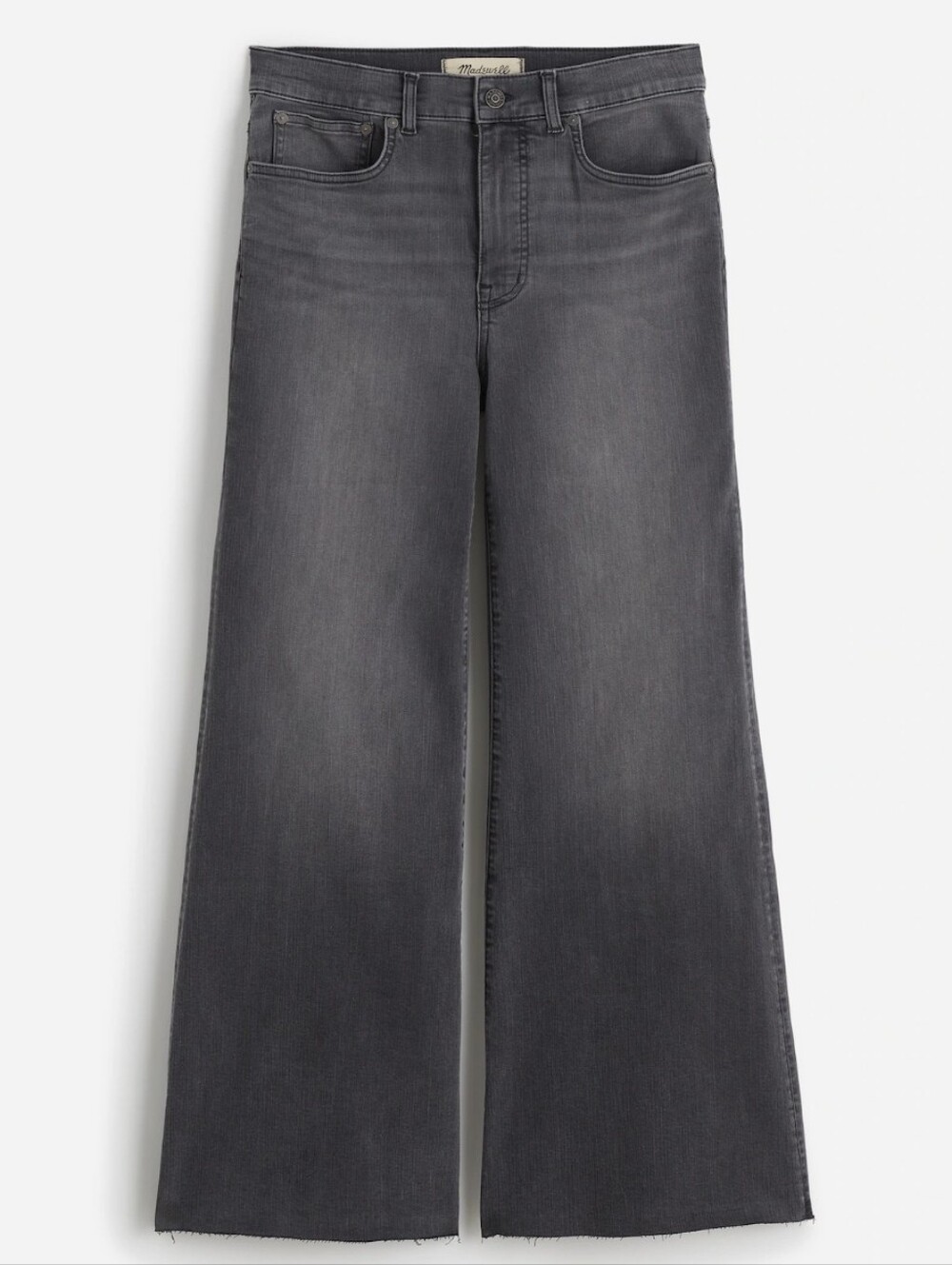 Madewell Flared Wide-Leg Ankle Jeans Inchasm Super Stretch NWOT